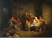 Sir David Wilkie The Blind Fiddler oil painting artist